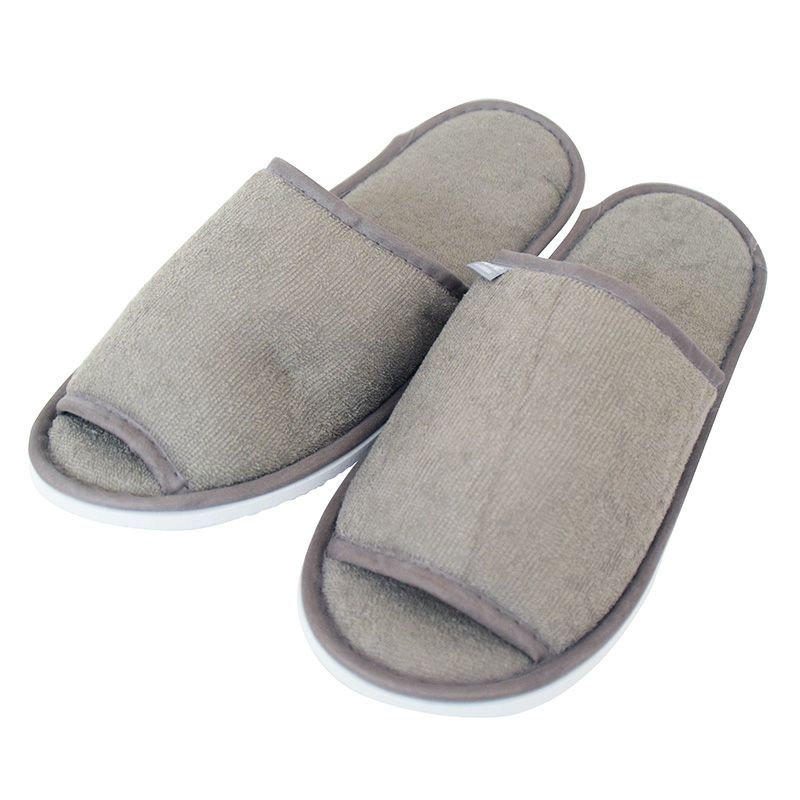 タオル地スリッパ 個包装 100足2