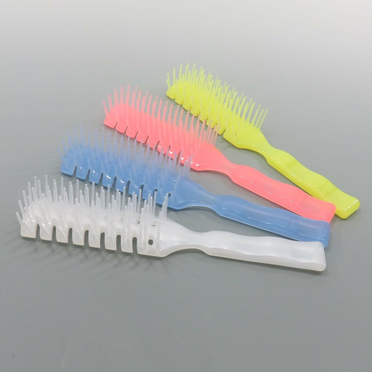 国産 J型スケルトンブラシ バラ3