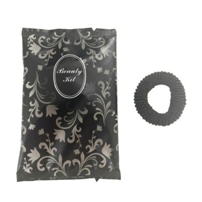 ヘアーバンド小 プレザントリーシリーズ【黒】 2000個