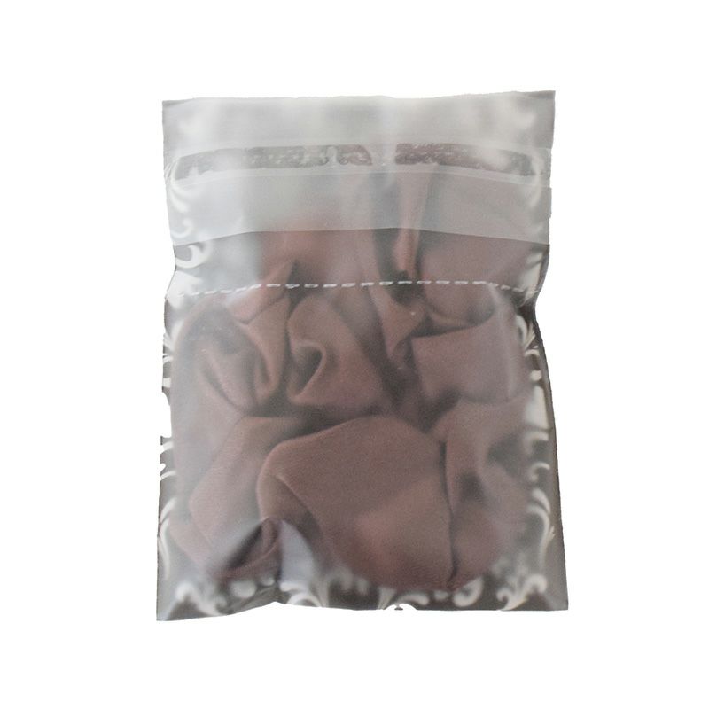 シュシュ プレザントリーシリーズ【黒】 2000個2