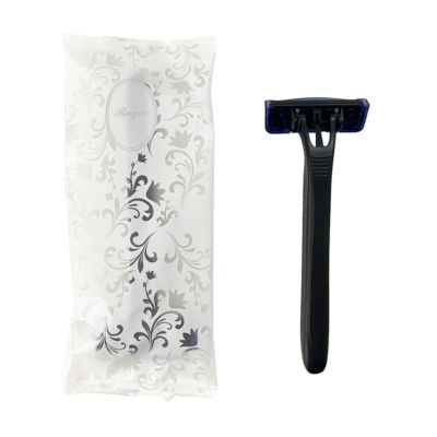 カミソリ3枚刃(黒)プレザントリーシリーズ【白】 800個1