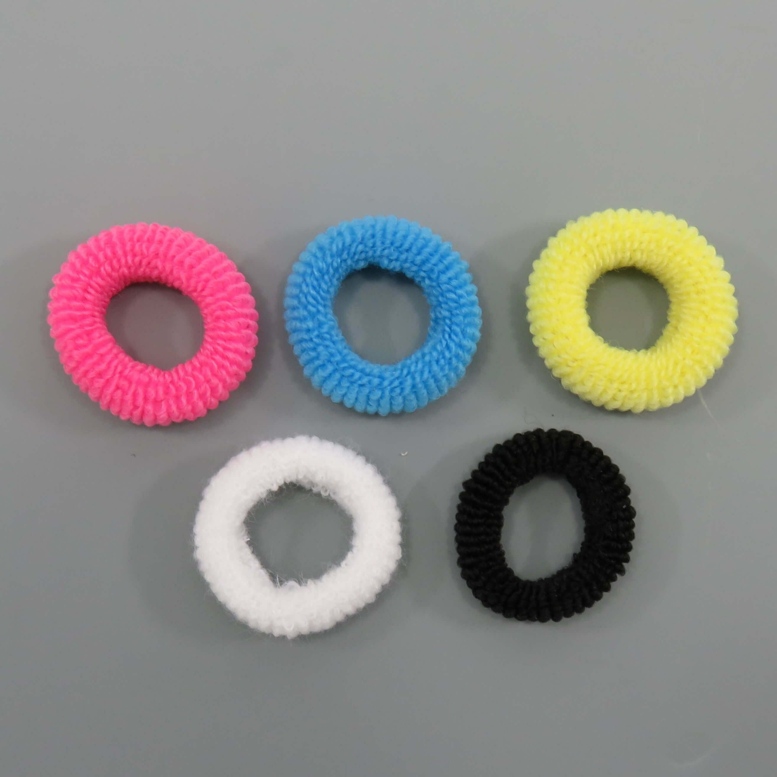 コットン・綿棒・ヘアゴム小 クリアマットシリーズ 1000個5