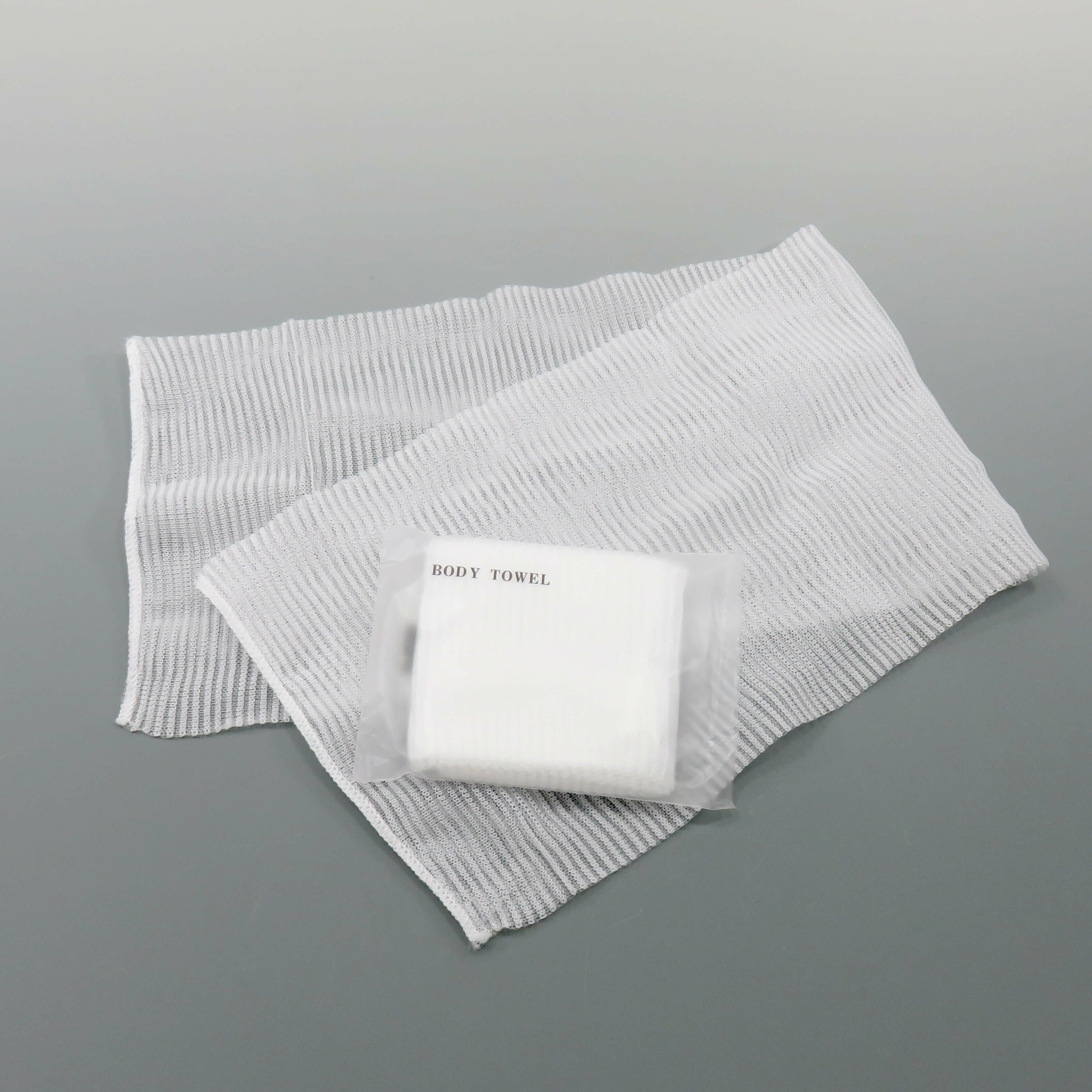 エコテックスボディタオル【大】 クリアマットシリーズ4