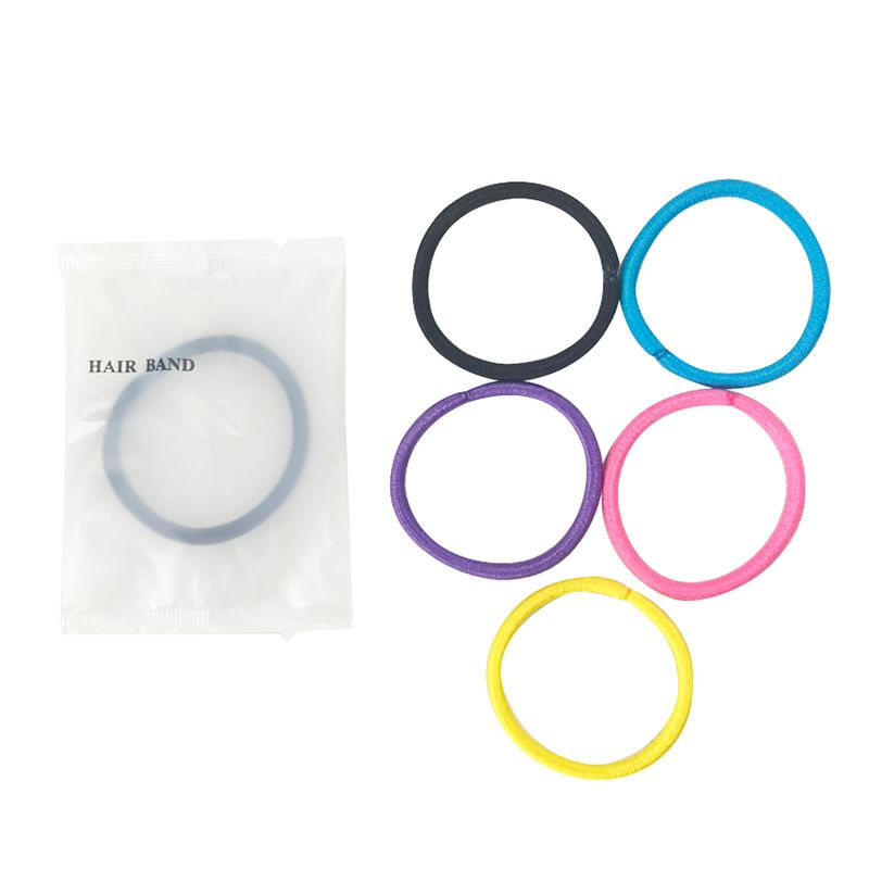 ヘアーゴム 5色アソート マットシリーズ 2000個2