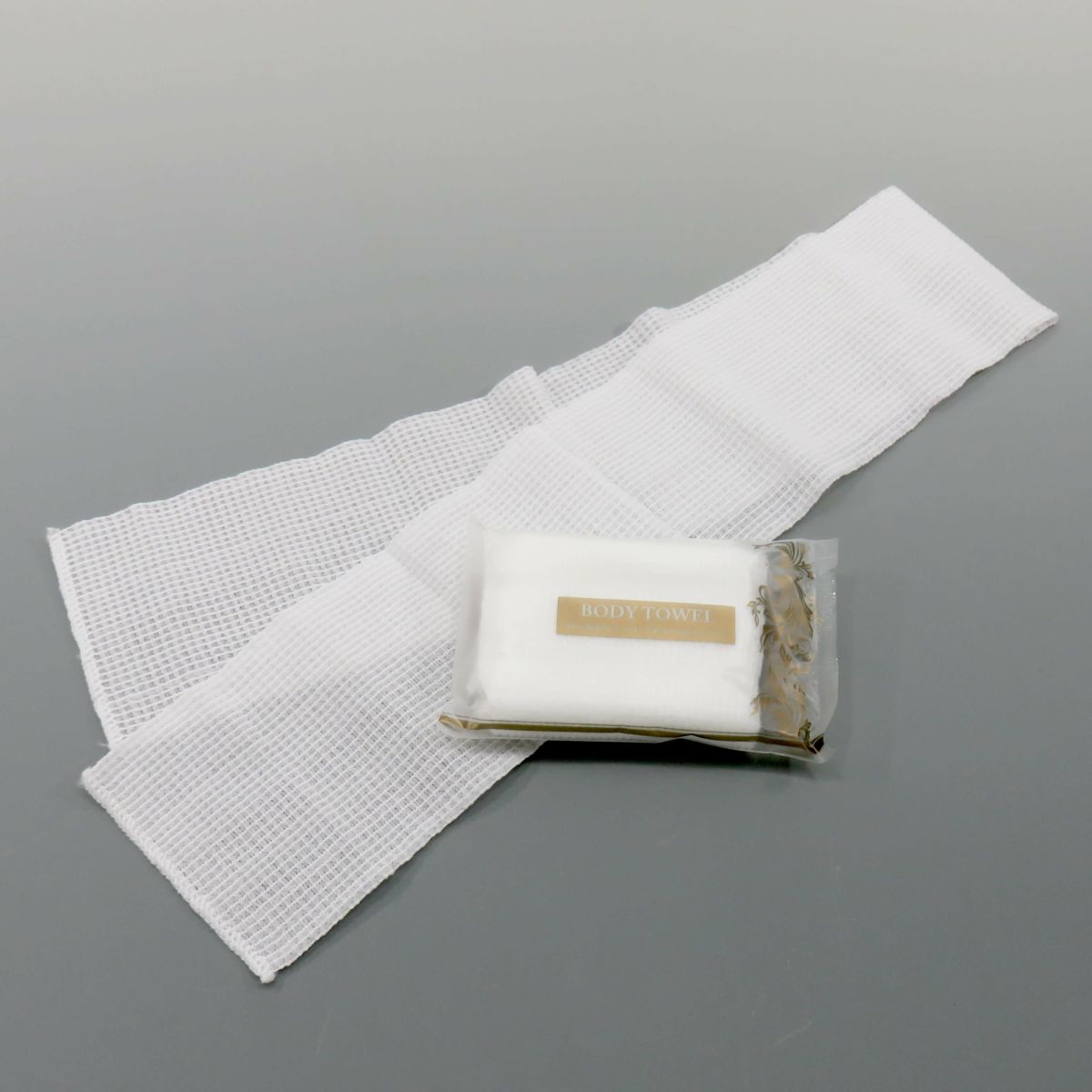 エコテックスボディタオル【レギュラー】 ゴールド4