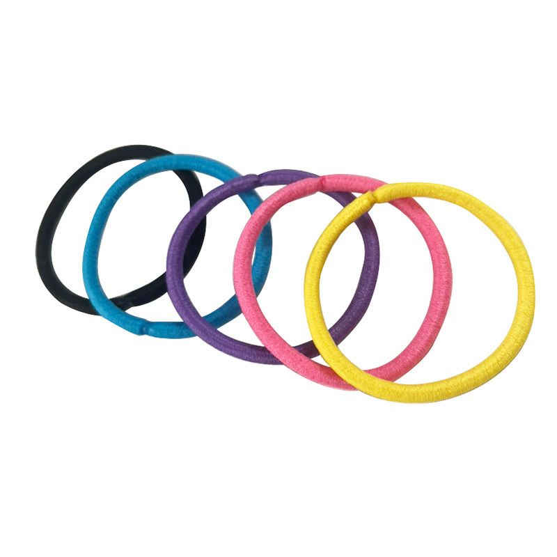 ヘアーゴム 5色アソート マットシリーズ 500個