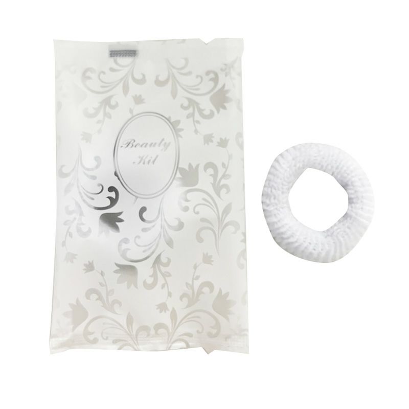 ヘアーバンド小 プレザントリーシリーズ【白】 500個