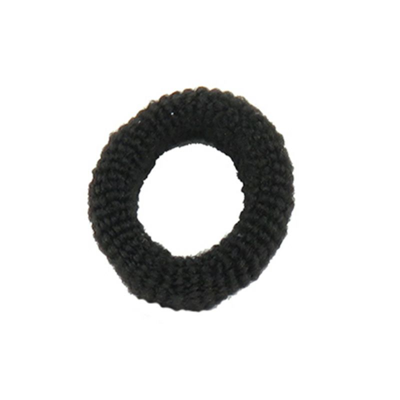 ヘアーバンド(小) マットシリーズ 黒 国内加工 500個4