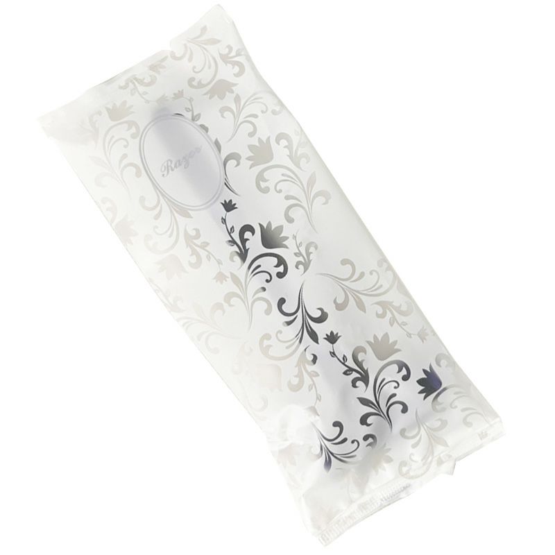 カミソリ3枚刃(黒)プレザントリーシリーズ【白】 400本2