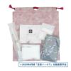 【エコ素材使用】足袋入りアメニティセット 和紙風巾着袋 女性用 100組
